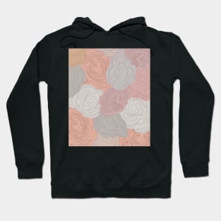 Pastel Colours Abstract Topography  Aeasthetic  Pattern Hoodie